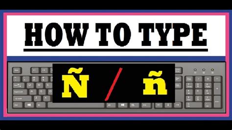 ñ in keyboard|sign in keyboard.
